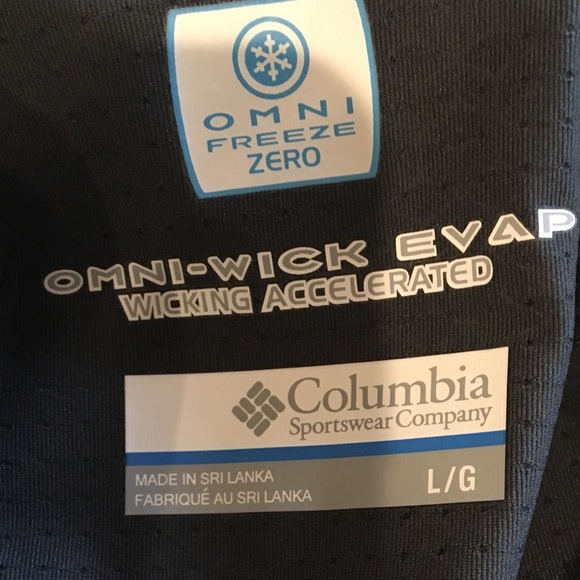 Menâs Columbia Sweat Wick Half Zip - Picture 6 of 11